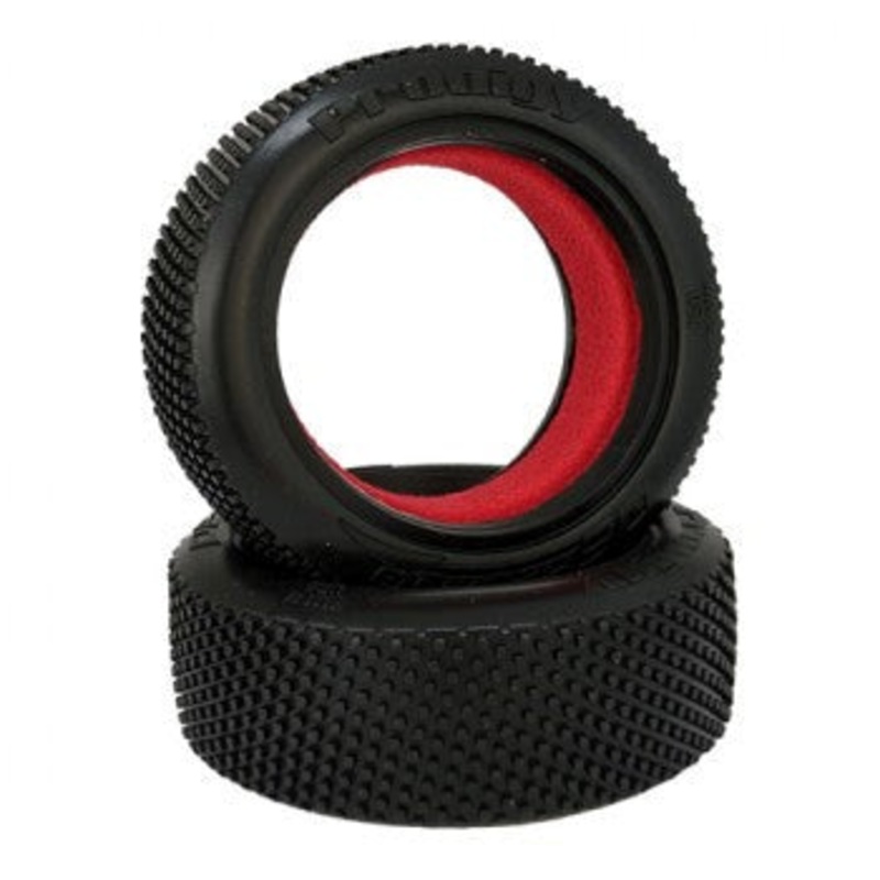 DE Racing DER-PRF-D30 Prodigy 2.2 Buggy Front Tires / D30 Compound / With Inserts