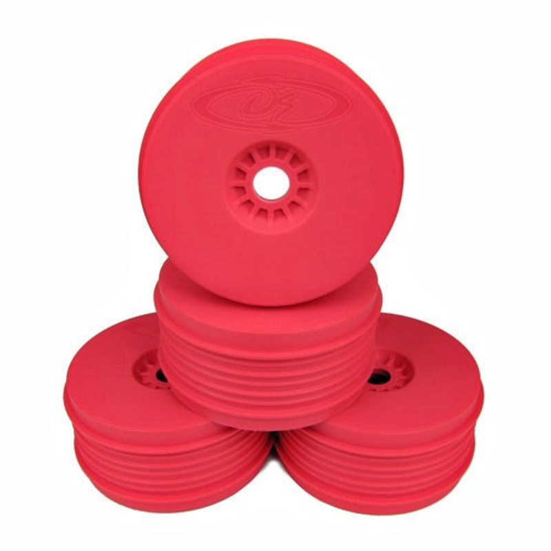 DE Racing DER-PSB-8P Speedline PLUS Wheels for 1/8 Buggy / PINK