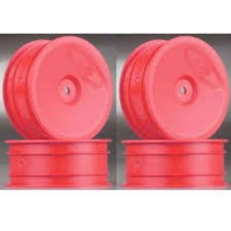 DE Racing DER-SB4-A4P Speedline Buggy Wheels for Associated B64 – B64D / TLR 22 3.0 – 4.0 / Front / PINK / 4Pcs 2.2in