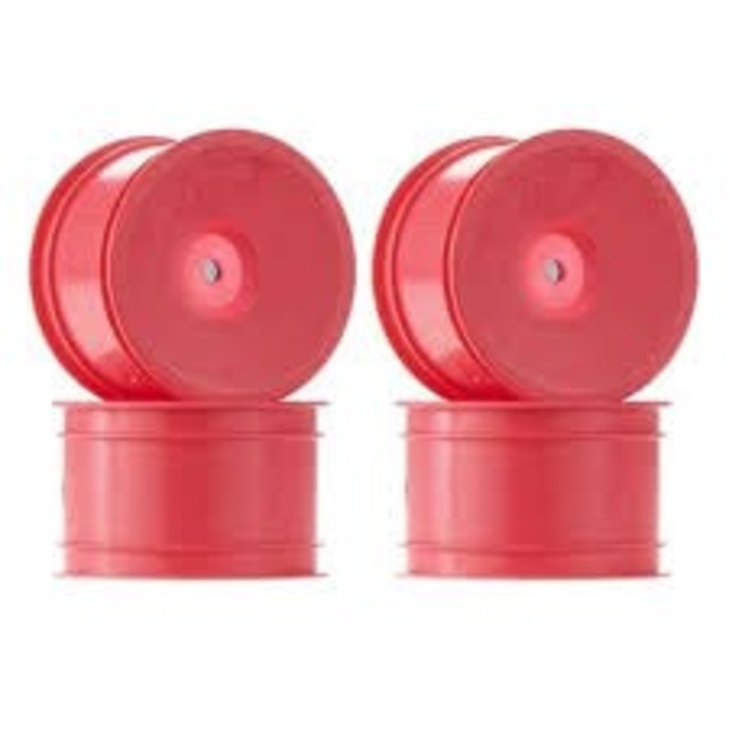 DE Racing DER-SB4-ARP Speedline Buggy Wheels for Associated B6.1 – B64 / TLR 22 – 22-4 / Rear / PINK / 4pcs 2.2in