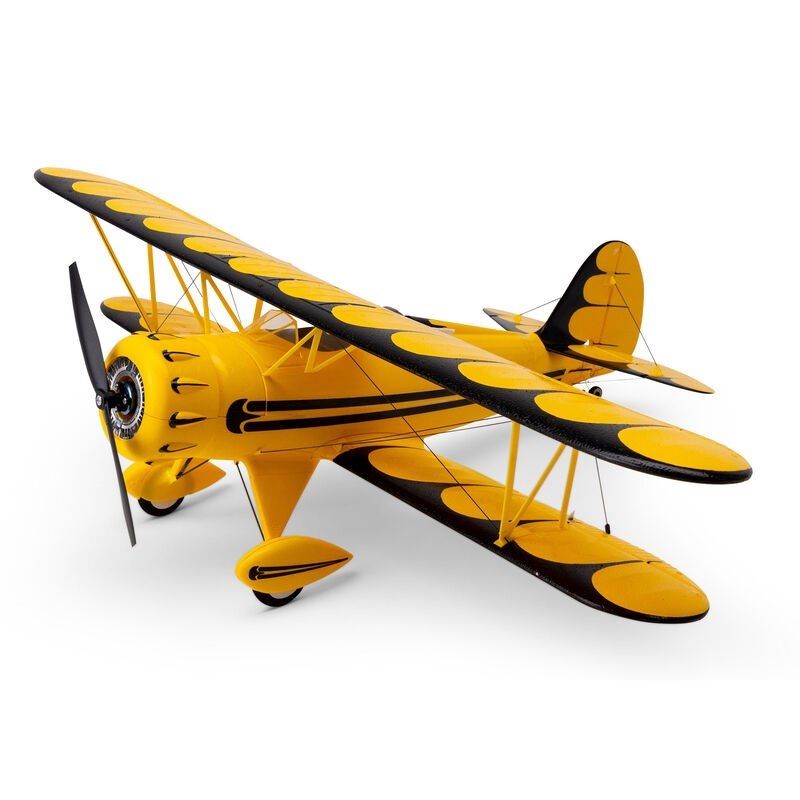 Eflite EFLU53550Y UMX WACO Yellow BNF Basic with AS3X & SAFE