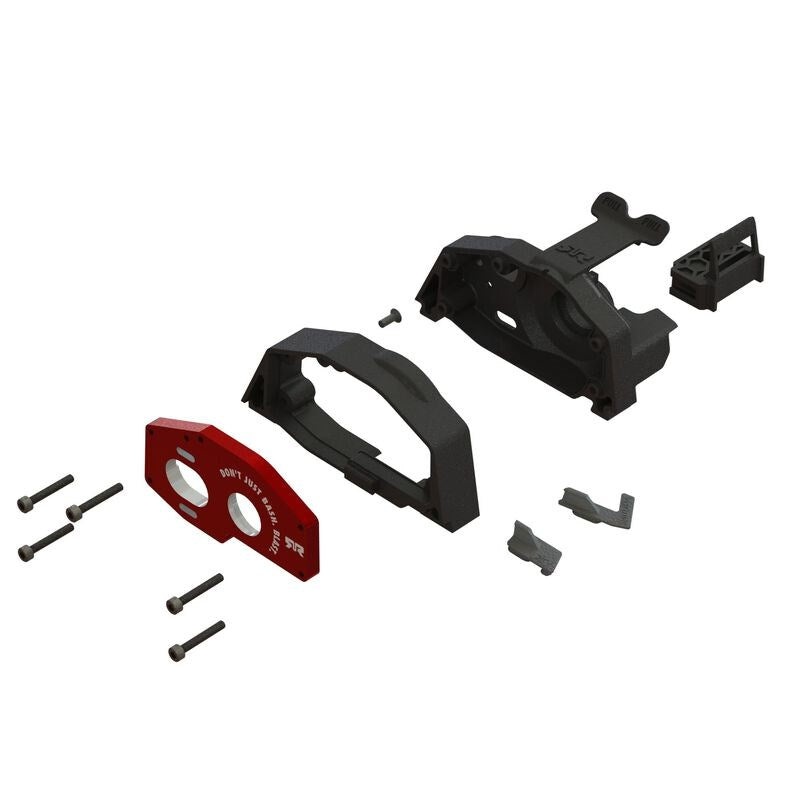 ARRMA ARA311169 Aluminum Center Diff Motor Mount Set 4S BLX Mojave