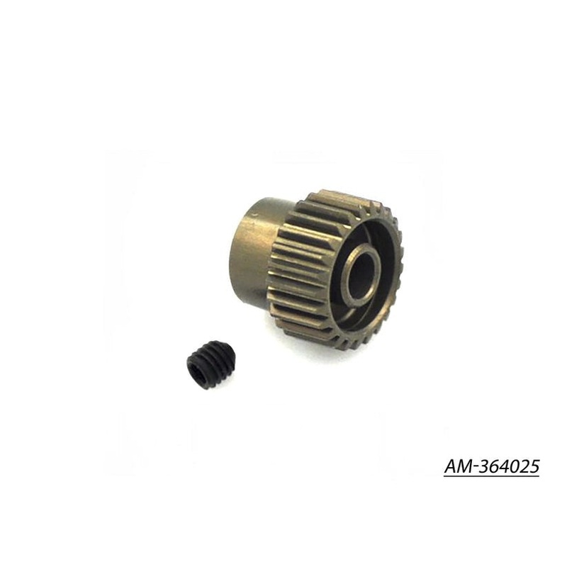 Arrowmax AM-364025 Pinion Gear 64P 25T 7075 Hard