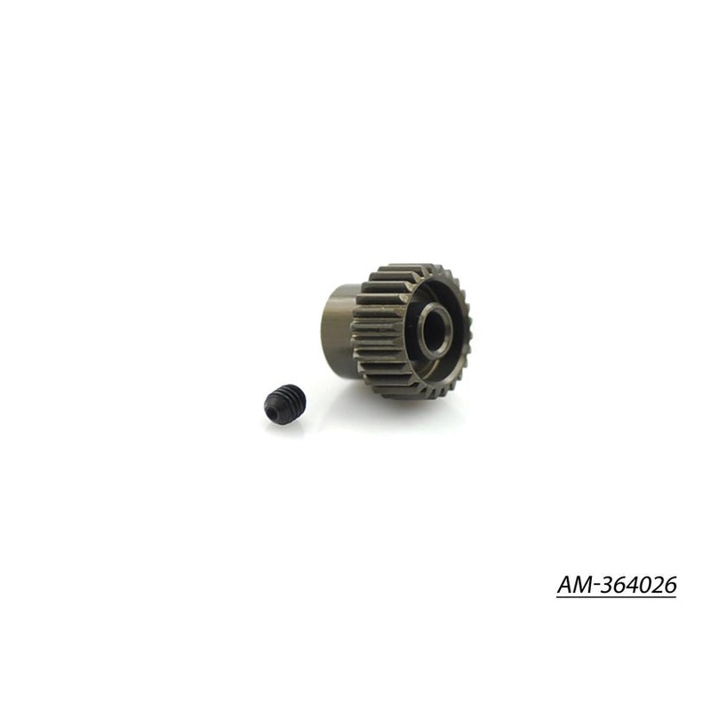 Arrowmax AM-364026 Pinion Gear 64P 26T 7075 Hard