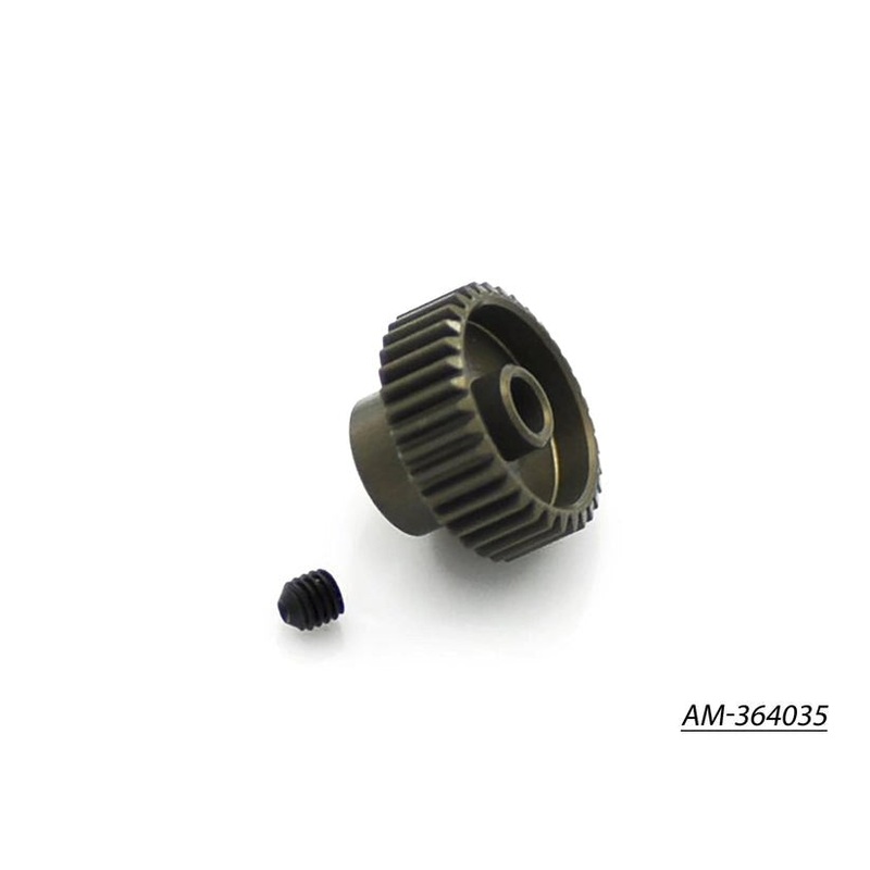 Arrowmax AM-364035 Pinion Gear 64P 35T 7075 Hard