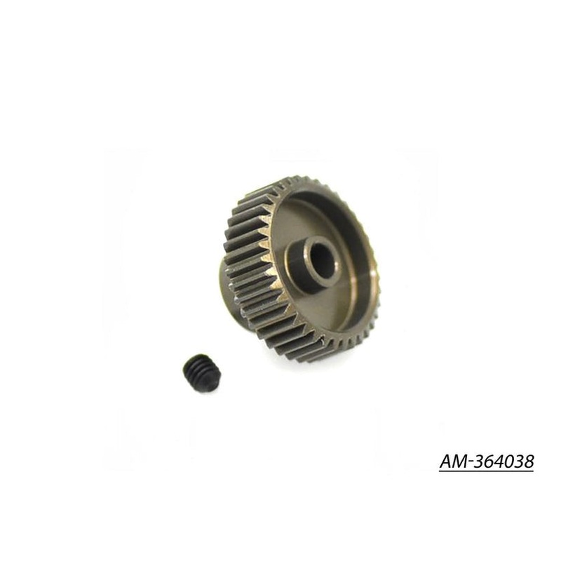 Arrowmax AM-364038 Pinion Gear 64P 38T 7075 Hard