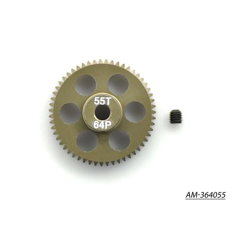 Arrowmax AM-364055 Pinion Gear 64P 55T 7075 Hard