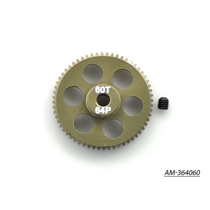 Arrowmax AM-364060 Pinion Gear 64P 60T 7075 Hard