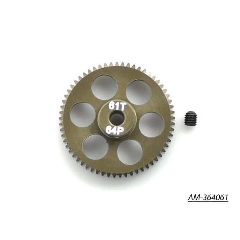 Arrowmax AM-364061 Pinion Gear 64P 61T 7075 Hard