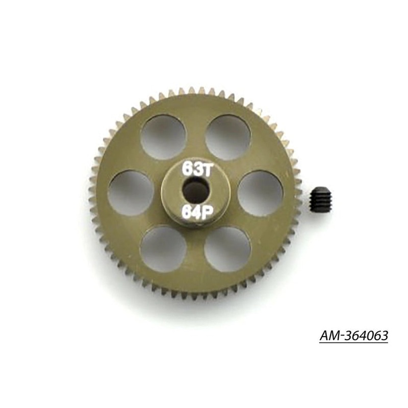 Arrowmax AM-364063 Pinion Gear 64P 63T 7075 Hard
