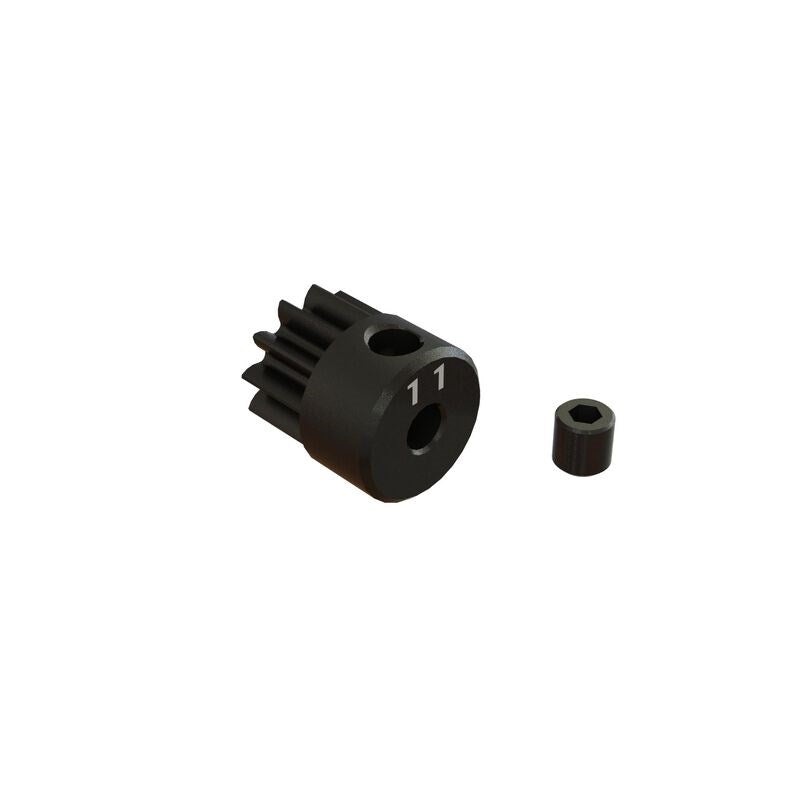 ARRMA ARA311073 11T 0.8Mod 1/8 Bore CNC Steel Pinion Gear