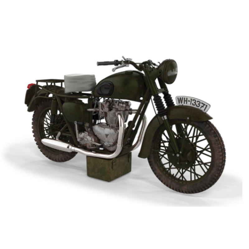 CORCC08501 1/12 The Great Escape – Triumph TR6 Trophy (Weathered)