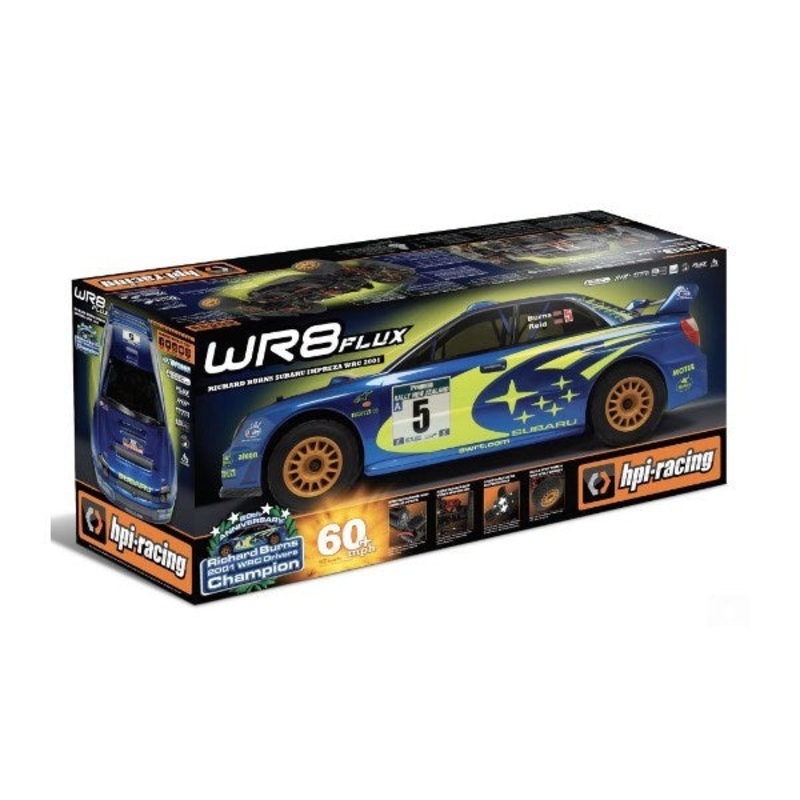 HPI Racing 160217 1/8 4WD WR8 Impreza WRC FLUX RTR