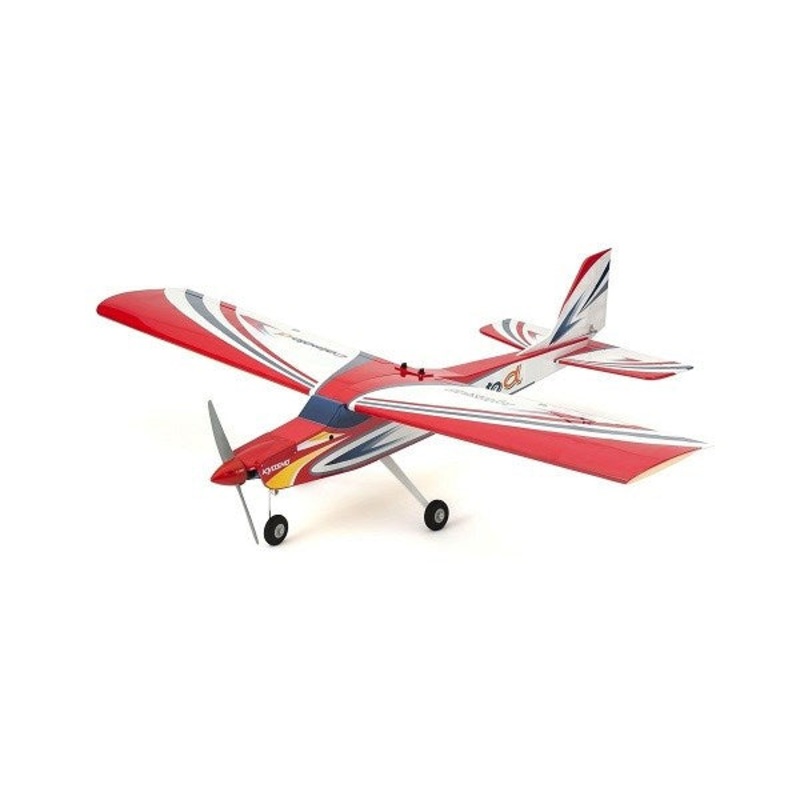 Kyosho 11252R-C EP/GP ARF: Calmato ALPHA 40 Trainer – Toughlon Spec. (Red)