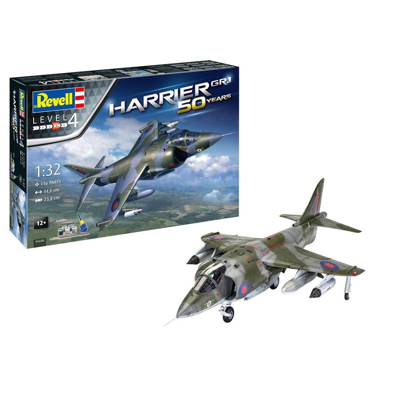Revell 5690  Gift Set 1/32 Harrier Gr.1