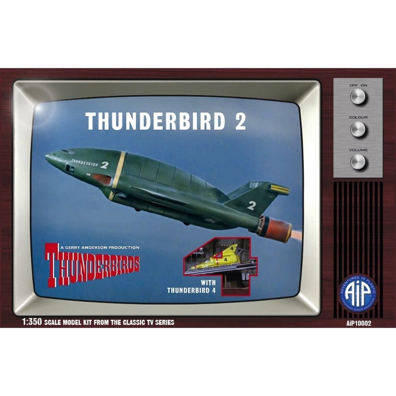 Adventures in Plastic AIP10002 1/350 Thunderbird 2 with Thunderbird 4