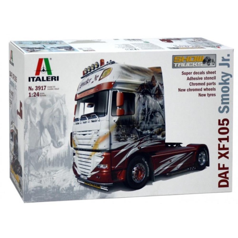 Italeri 3917 1/24 SHOWTRUCK DAF XF105 SMOKEY