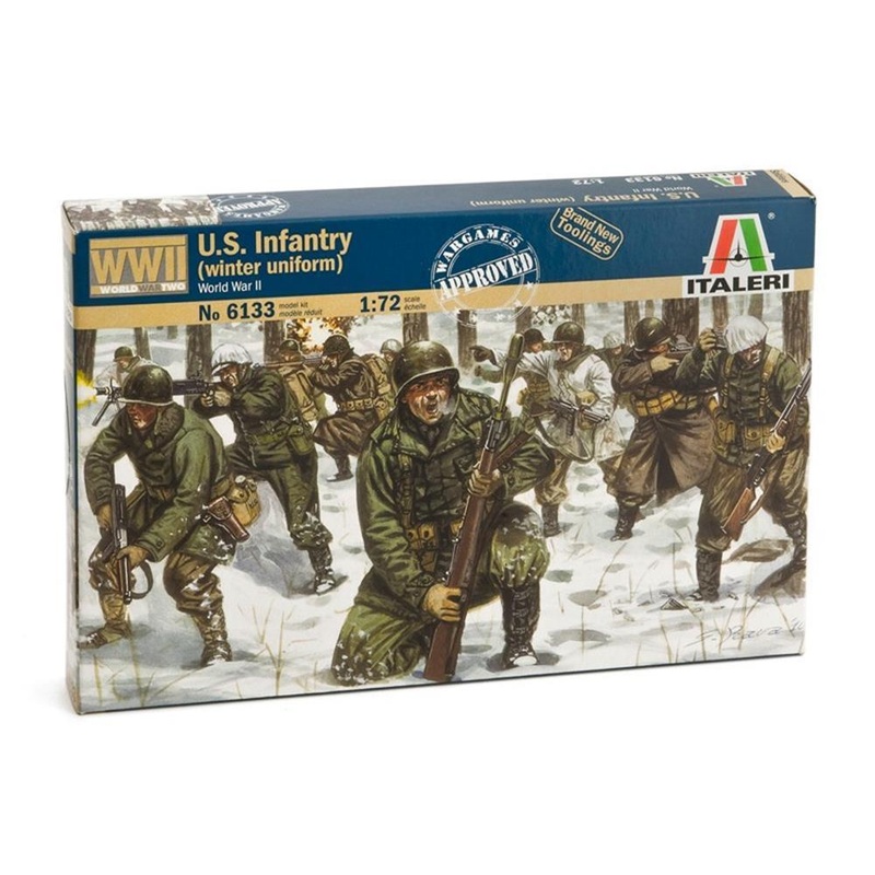 Italeri 6133 1/72 U.S INFANTRY WW 2ND (WINTER UNIFORM)