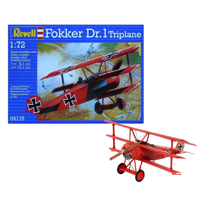 Revell 04116 1/72 FOKKER DR.1 TRIPLANE