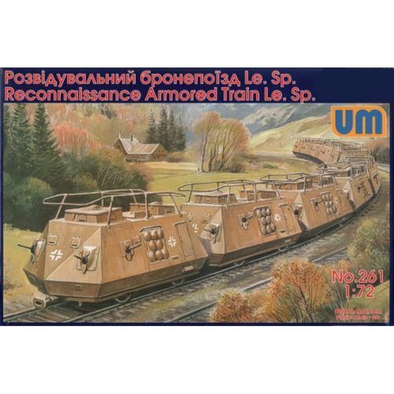 Unimodel 261 1/72 Heavy antiaircraft car S.Sp