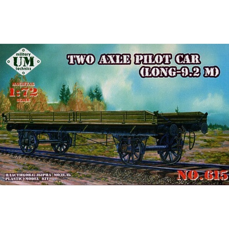 Unimodel 615 1/72 Two axle long pilot car