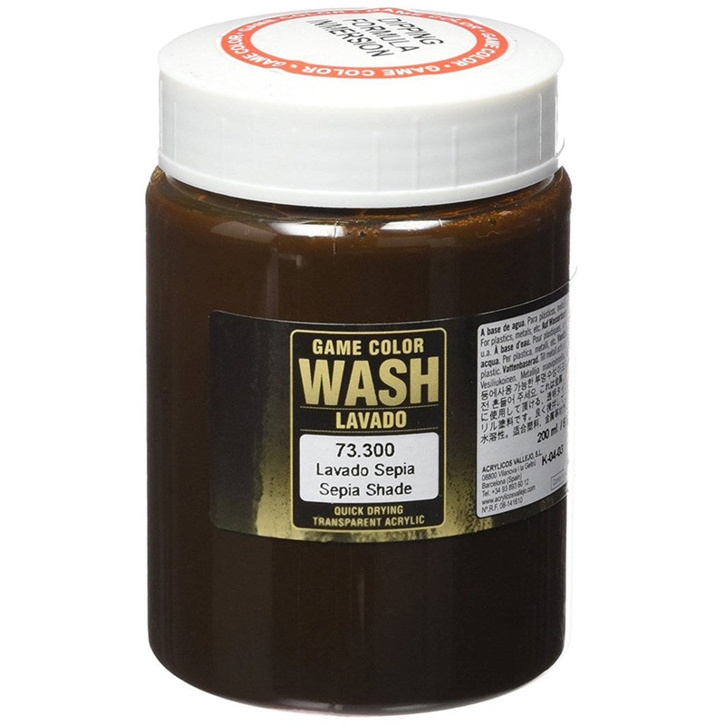 Vallejo AV73300 Game Colour Sepia Wash 200ml