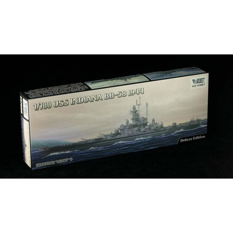 Vee Hobby E57006 1/700 BB-58 Indiana Deluxe Edition