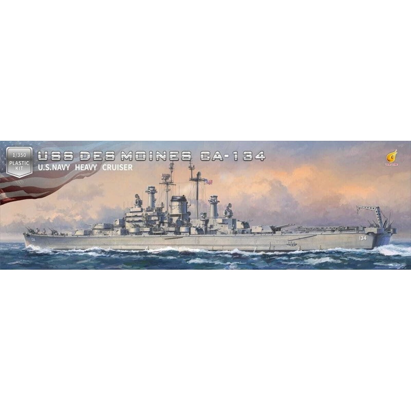Very Fire VF350918DX 1/350 USS Des Moines (Deluxe Edition)