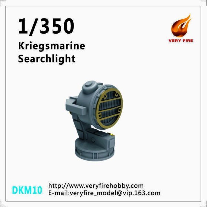 Very Fire VFDKM10 1/350 DKM Searchlight (6 sets)