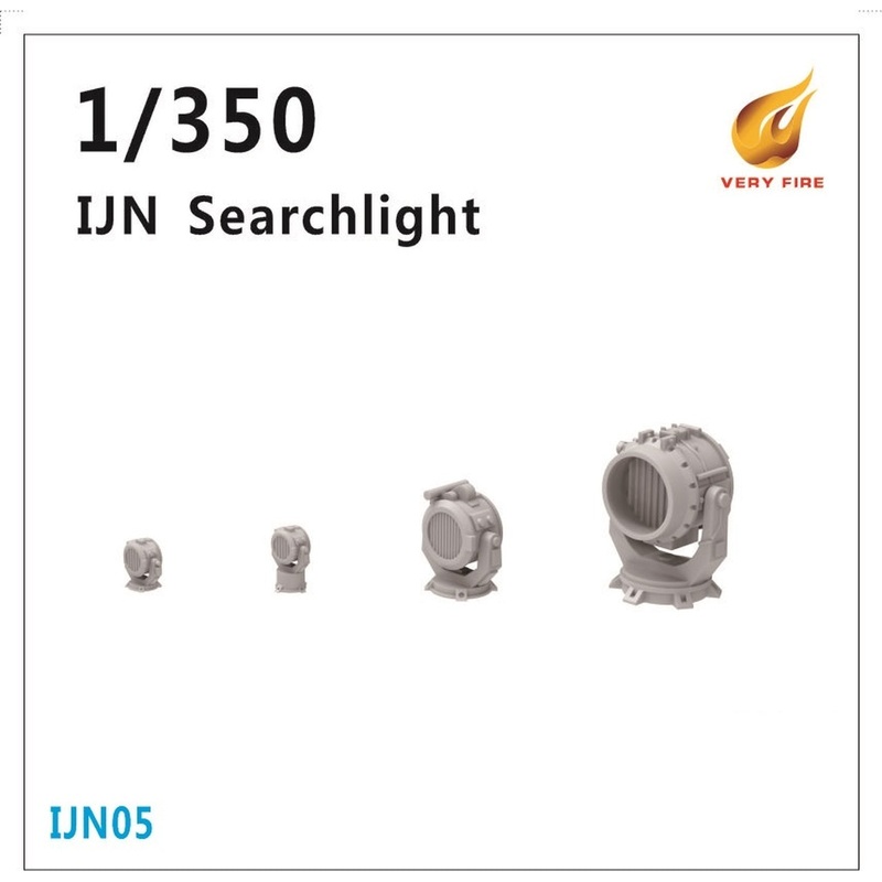 Very Fire VFIJN05 1/350 IJN Searchlight (3 types 16 sets)