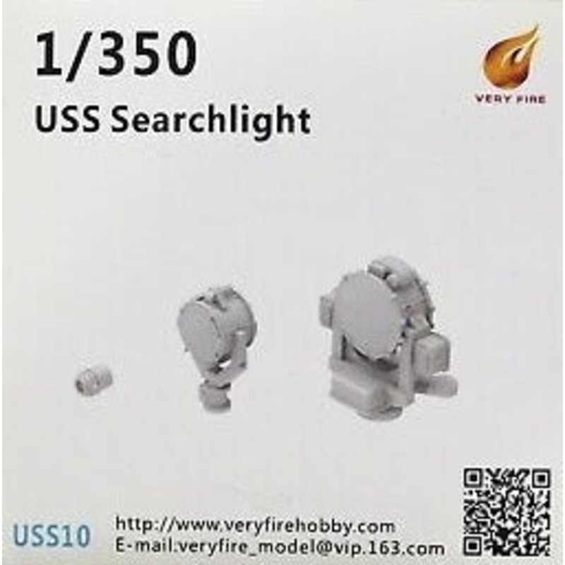 Very Fire VFUSS10 1/350 USS Searchlight (3 types 12 sets)