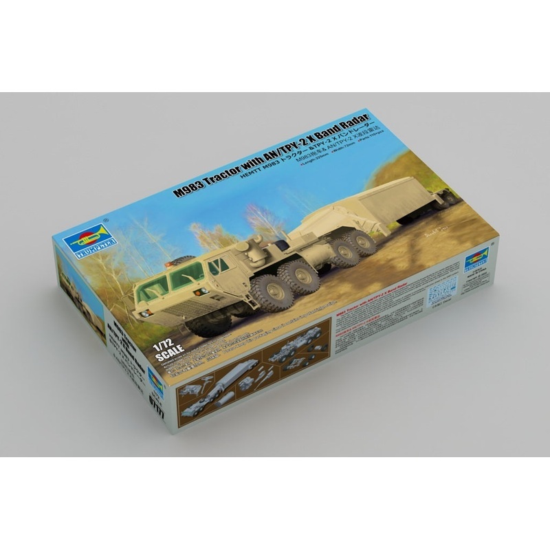 Trumpeter 07177 1/72 M983 Tractor & AN/TPY-2 X Band Radar