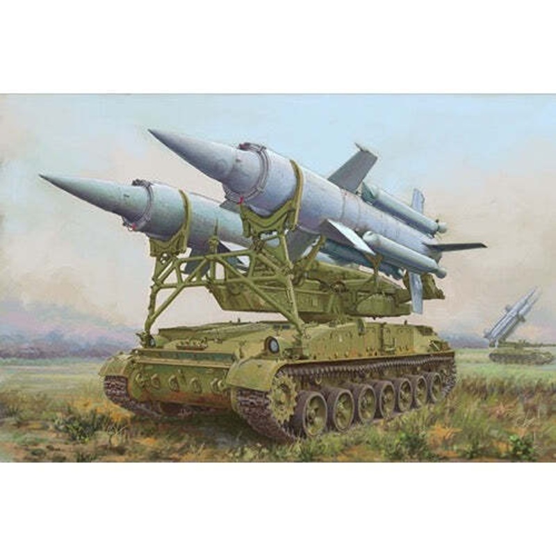 Trumpeter 07178 1/72 Soviet 2K11A TEL w/9M8M Missile Krug-a(SA-4 Ganef)