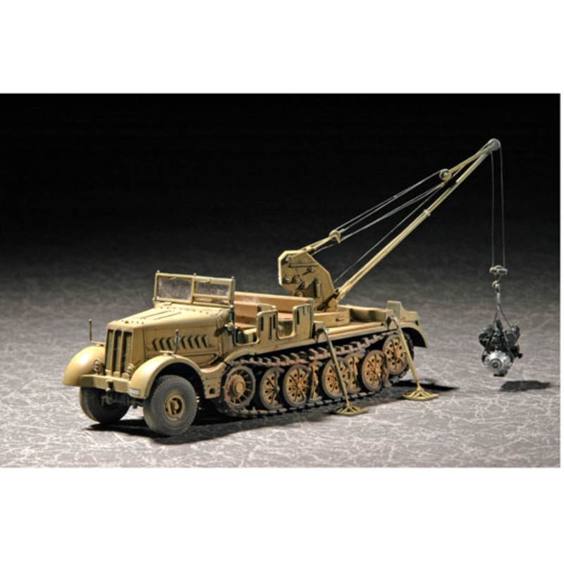 Trumpeter 07253 1/72 Drehkran 6t auf Zugkraftwagen 18t (Sd.kfz.9/1 Early Version)