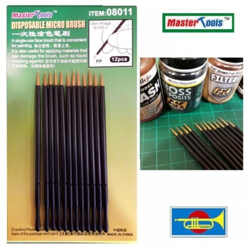 Trumpeter 08011 Disposable Micro Brush Modelling Tool
