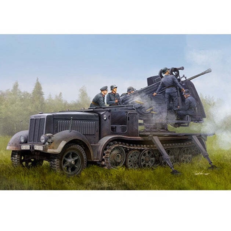 Trumpeter 09513 1/35 German 5cm FLAK 41auf Selbstfahrlafette(Sd.Kfz.7/2)