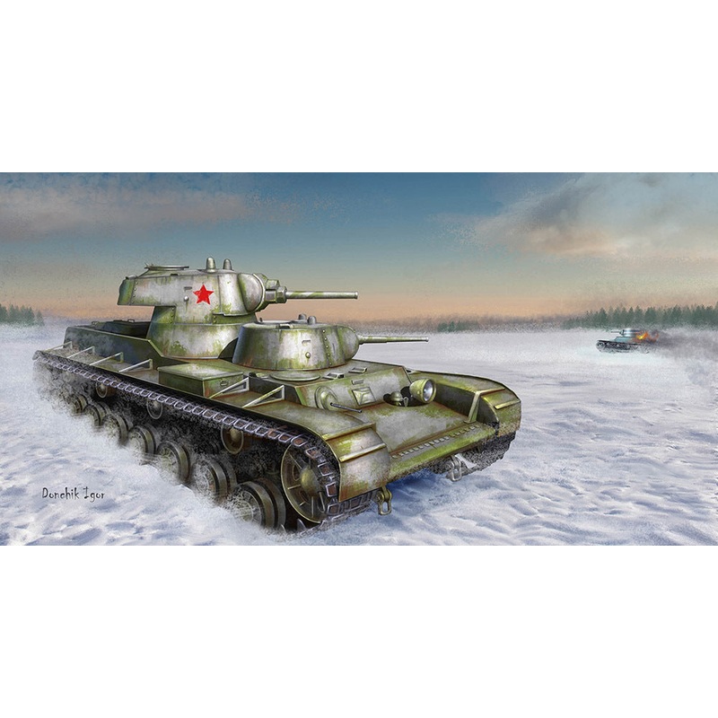 Trumpeter 09584 1/35 Soviet SMK Heavy Tank