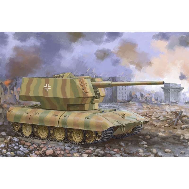 Trumpeter 09585 1/35 E-100 Flakpanzer w/12.8cm Flak 40