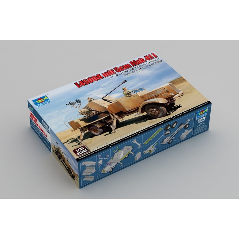 Trumpeter 09595 1/35 L4500A mit 5cm Flak 41 I
