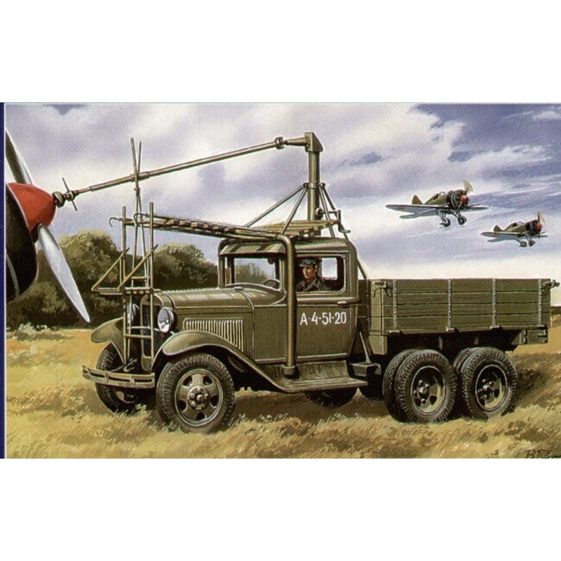 Unimodel 321 1/72 AIRFIELD STARTER AS-2 on GAZ AAA chassis