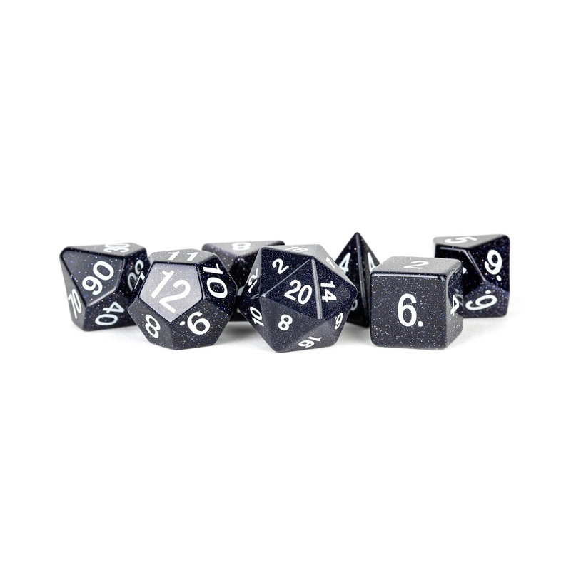 MDG MDG103 Stone Dice Set: Blue Sandstone