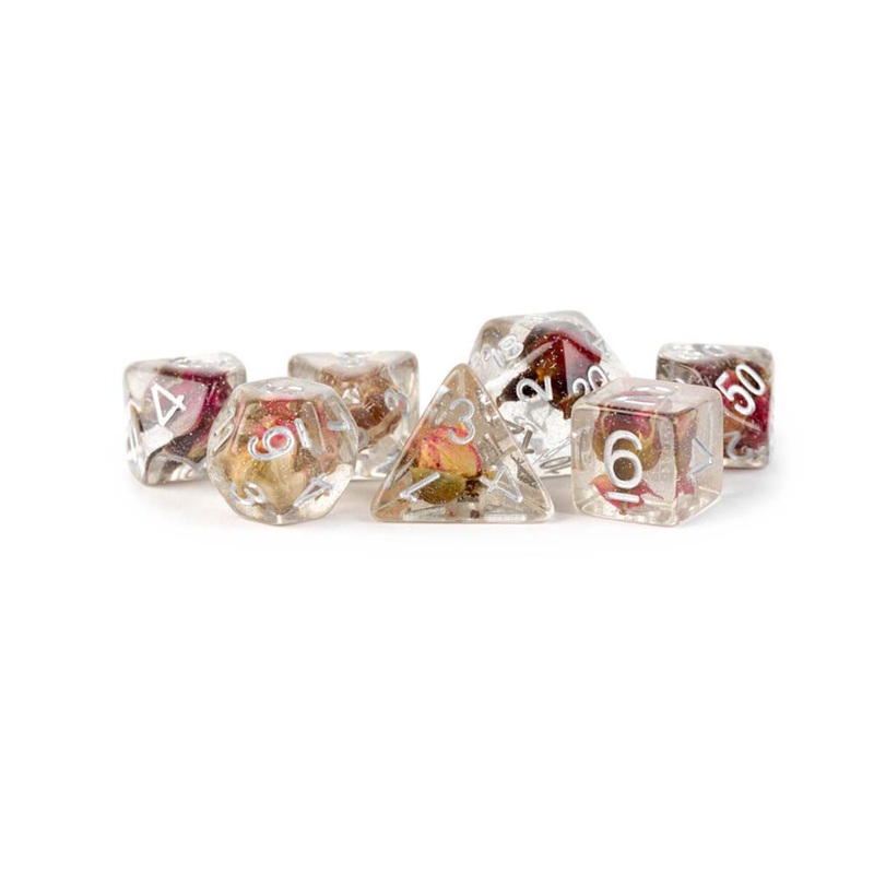 MDG MDG751 Resin Poly Set: Rose Dice