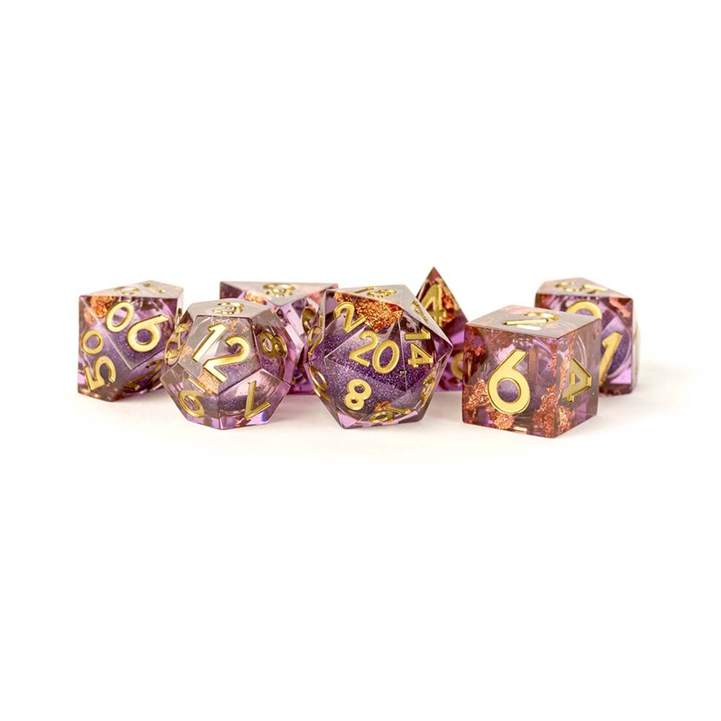 MDG MDG952 Aether Abstract Liquid Core Dice Set