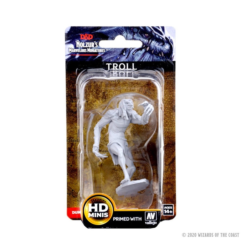 WizKids 90190 D&D Nolzurs Marvelous Miniatures: Troll