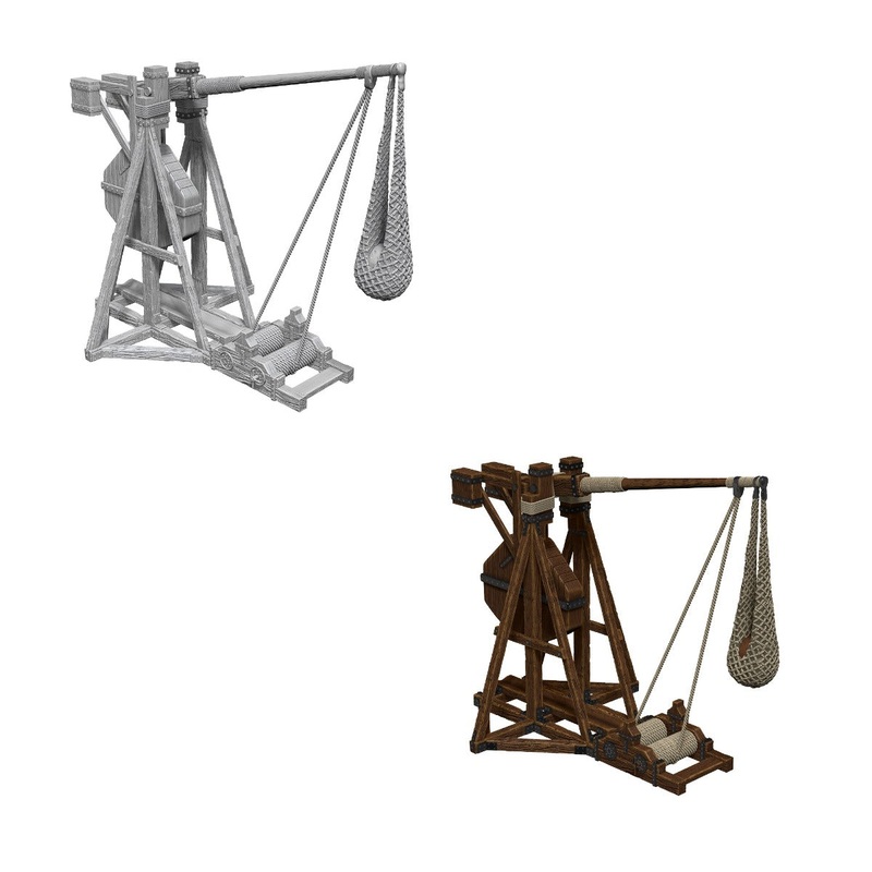 WizKids 90340 Deep Cuts Unpainted Miniatures: Trebuchet