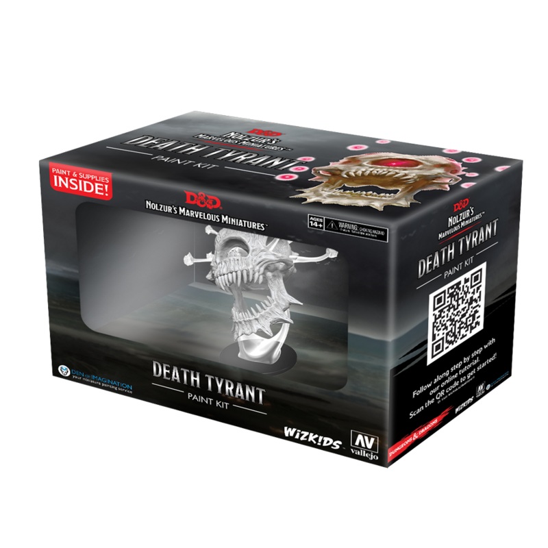 WizKids 90363 D&D Nolzurs Marvelous Miniatures: Death Tyrant Paint Night Kit (#5)