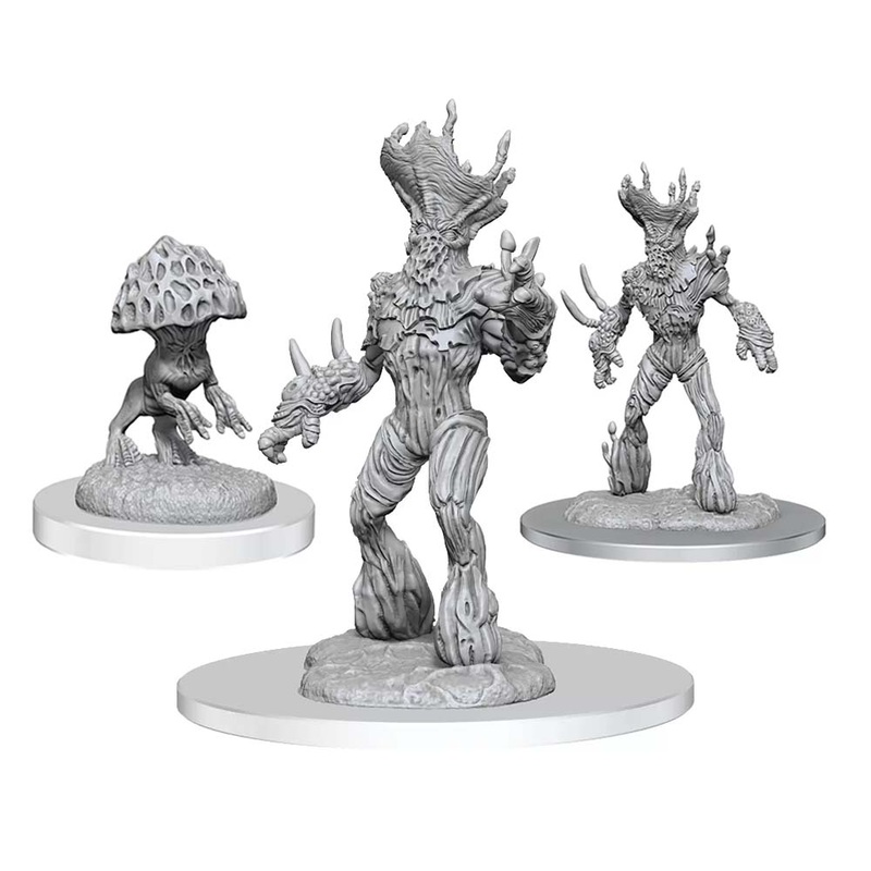 WizKids 90427 D&D Nolzurs Marvelous Miniatures: Myconid Sovereign & Sprouts