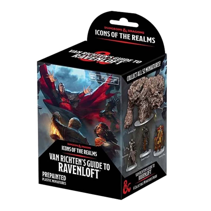 WizKids 96070 D&D Icons of the Realms: Van Richtens Guide to Ravenloft Strahd Promo (Set 21)