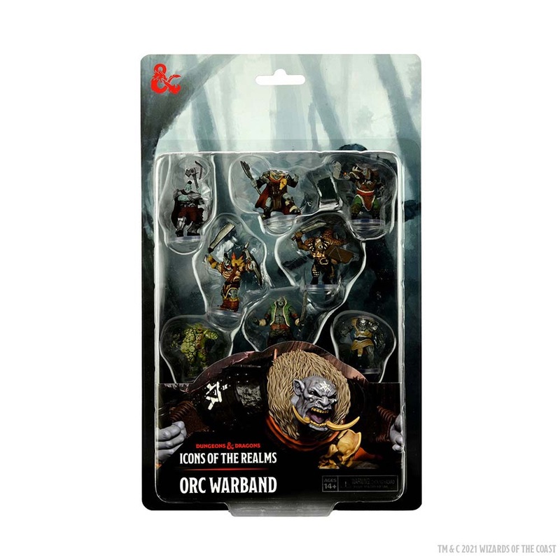 WizKids 96074 D&D Icons of the Realms: Orc Warband