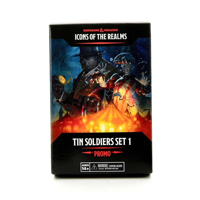 WizKids 96101 D&D Icons of the Realms: The Wild Beyond the Witchlight Tin Soldiers Set 1 Promo (Set 20)
